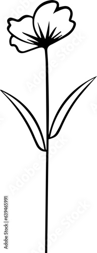 Long Stem Flower