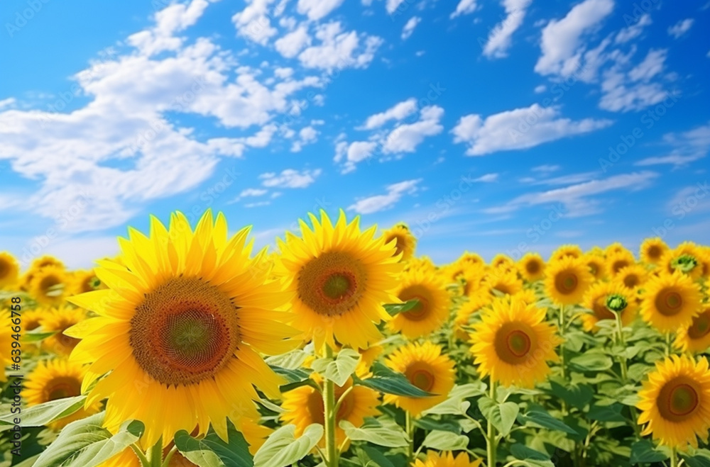 夏のひまわり 夏のひまわり