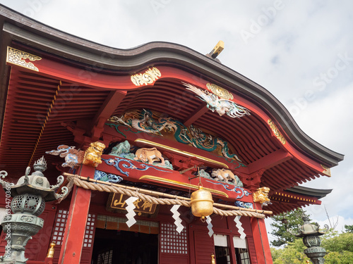 Tela 武蔵御嶽神社の拝殿