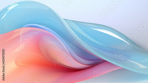 abstract futuristic wave design wallpaper background, ai
