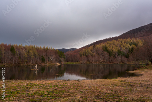 Calamone lake, Ventasso. Reggio Emilia. Italy photo