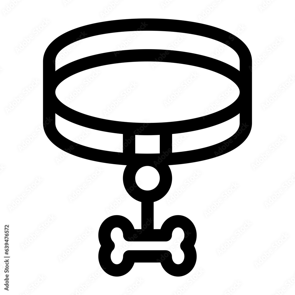 necklace line icon necklace line icon
