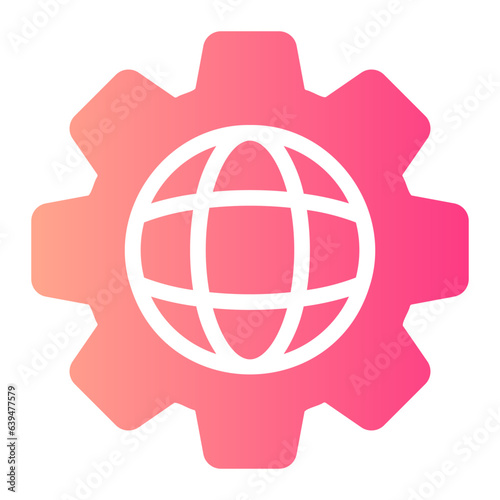 settings line icon