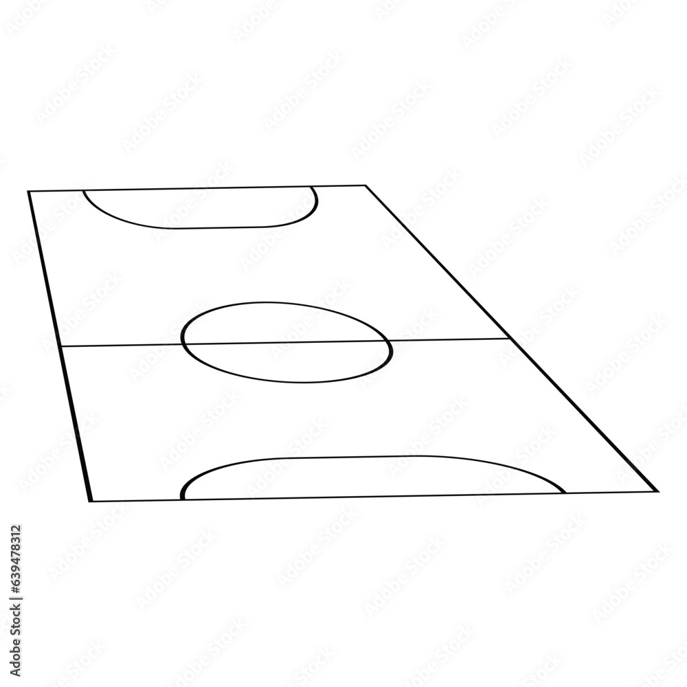 futsal field icon vector futsal field icon vector