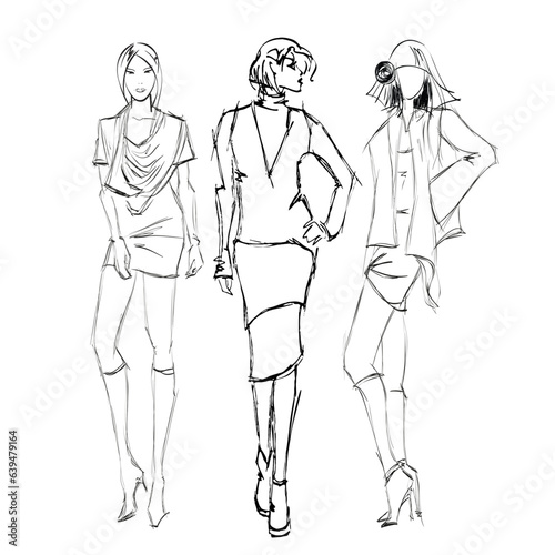 SKETCH. fashion girls