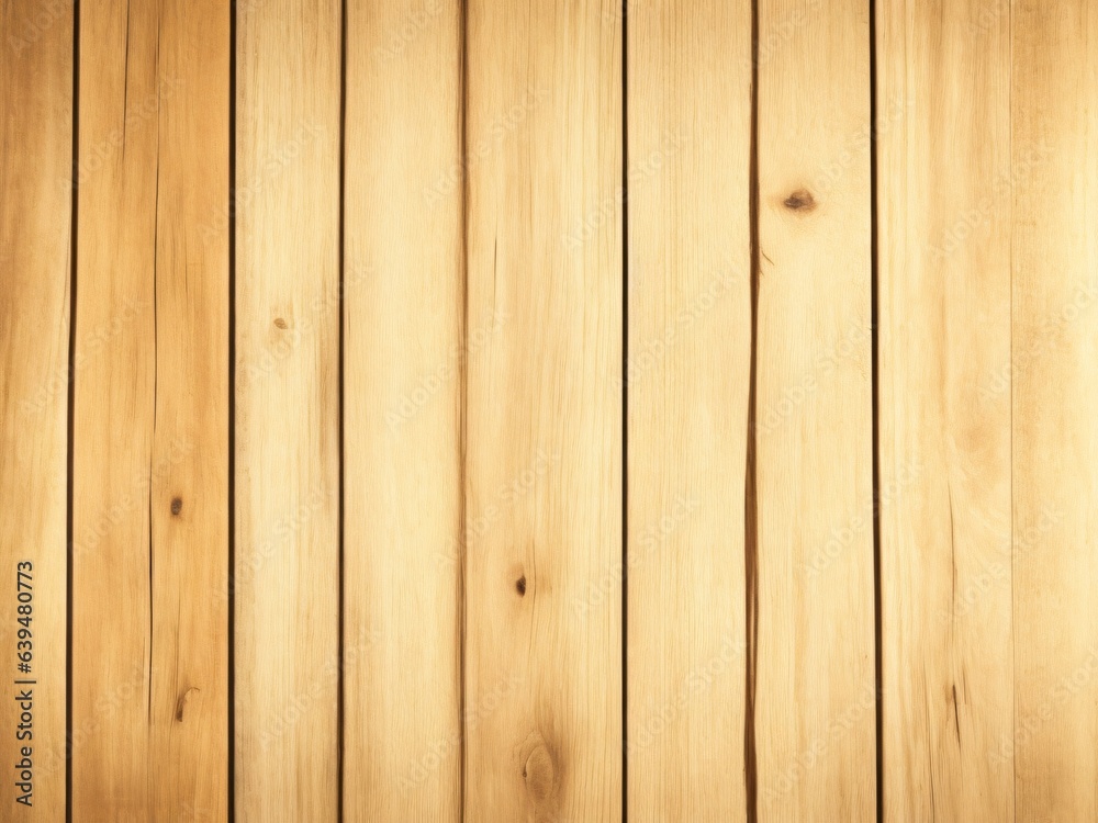 Fototapeta premium Light natural wooden panels, old desk texture