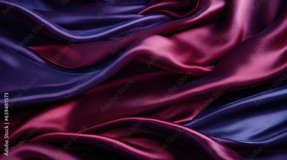 Obraz premium A textured abstract fabric resembling velvet with a plush surface and rich jewel-toned colors, adding a touch of luxury and elegance to the background
