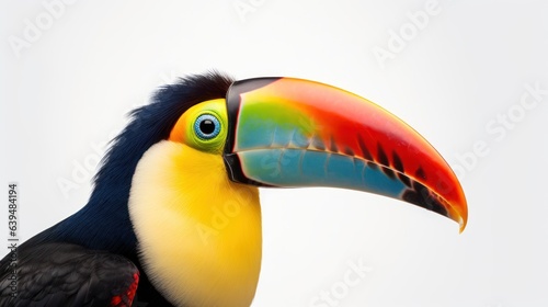 toucan on a white background © kimly