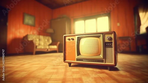 1970 tv in old room 