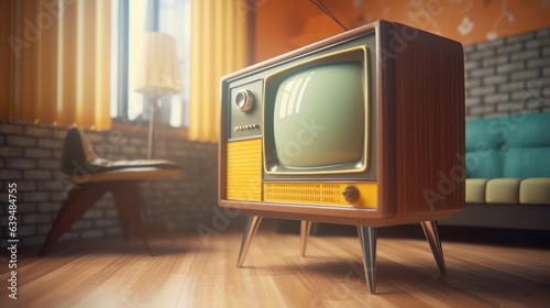 1960 tv in old room 