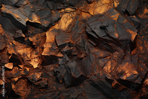 Texture Mineral Copper Background Created With Artificial Intelligence