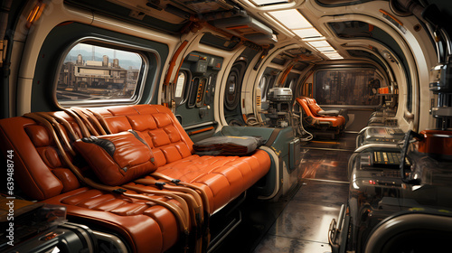 future the interior of the train