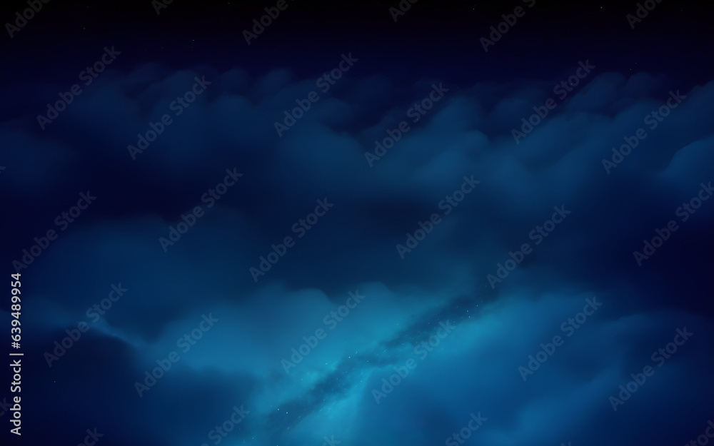 cloud and starry night background ai generated