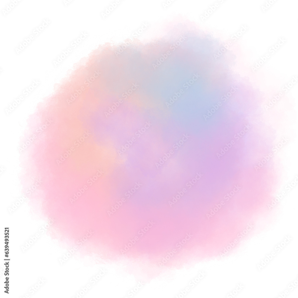 Pastel abstract watercolor background, banner