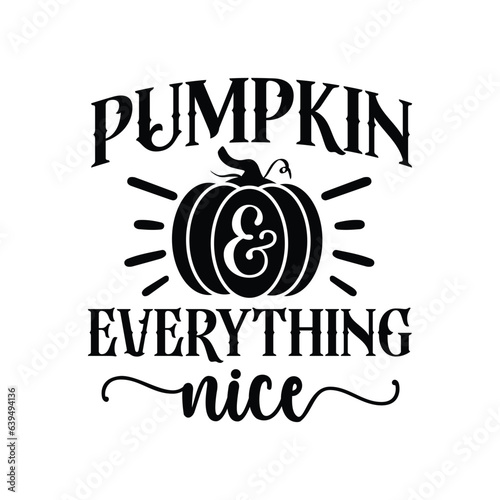 pumpkin & everything nice