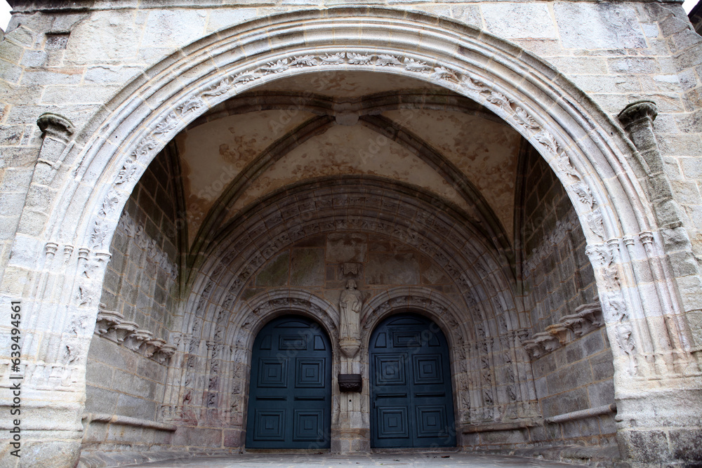 Saint Ronan Church - Locronan - Finistere - Brittany - France