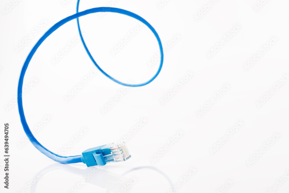 Internet cable, digital communication technology concept Internet cable, digital communication technology concept