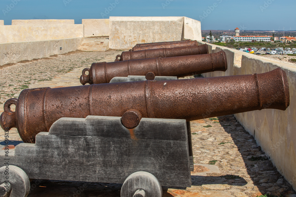 Küste und Festung von Sagres, Algarve, Portugal