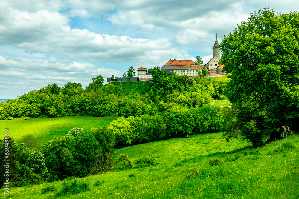 Sommerliche Wandertour durch das Saale Tal zur wunderschönen Leuchtenburg bei Kahla - Thüringen - Deutschland Sommerliche Wandertour durch das Saale Tal zur wunderschönen Leuchtenburg bei Kahla - Thüringen - Deutschland