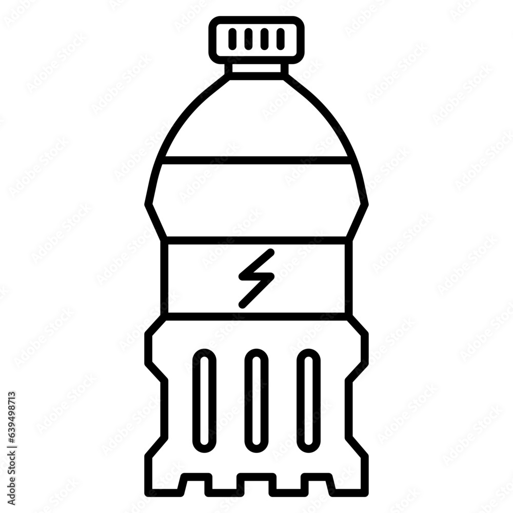illustration of a bottle of water illustration of a bottle of water