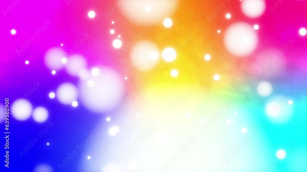 Animated background of rising bubbles inspired by soda. Loopable 4K video. Gradation like a rainbow. Animated background of rising bubbles inspired by soda. Loopable 4K video. Gradation like a rainbow.