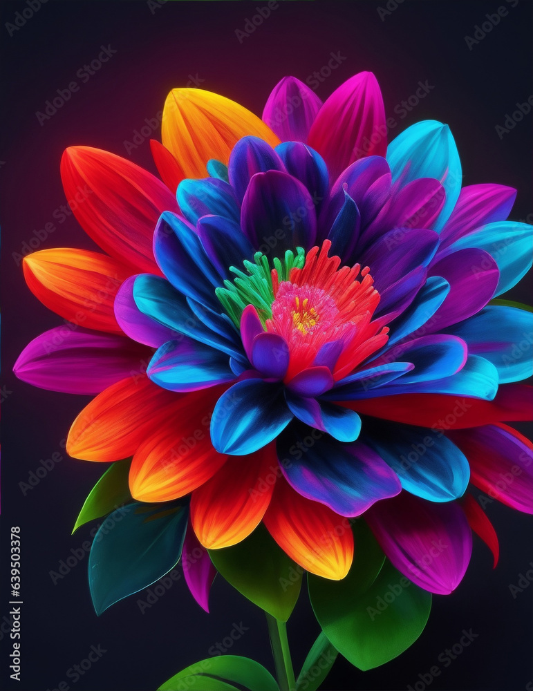 Fototapeta premium flores de colores