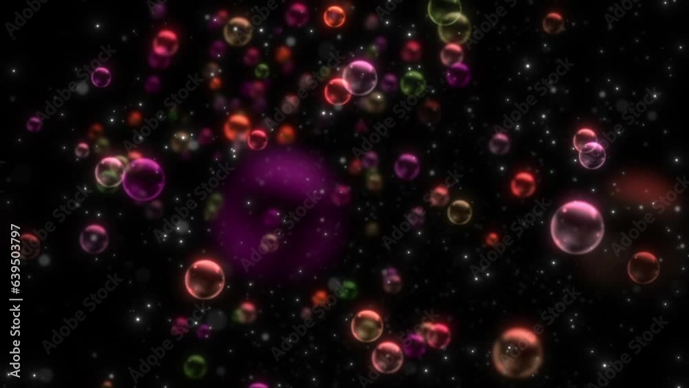 Elegant festive bokeh of colorful air bubbles. Elegant festive bokeh of colorful air bubbles.
