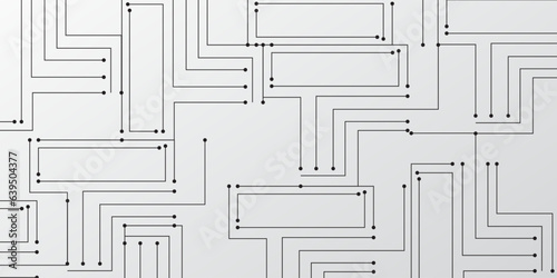 Abstract panel technology background