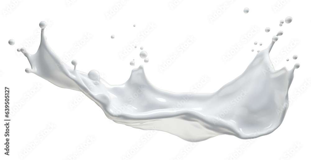 Milk cream splash. Isolated on a transparent background. Milk cream splash. Isolated on a transparent background.