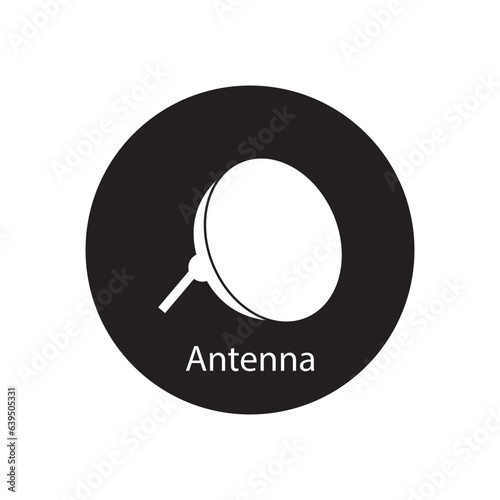 antenna icon vector