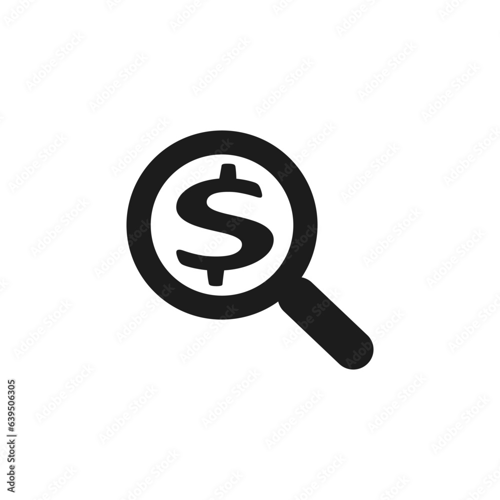 business finance icon solid glyph black isolated on white background business finance icon solid glyph black isolated on white background