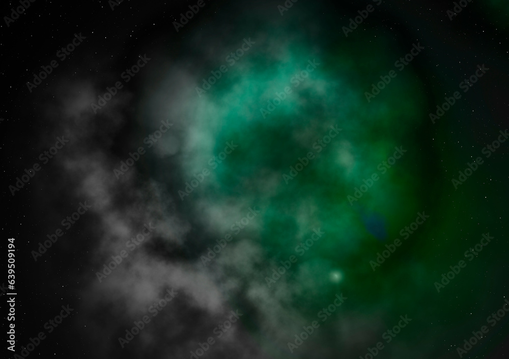 Being shone nebula Being shone nebula