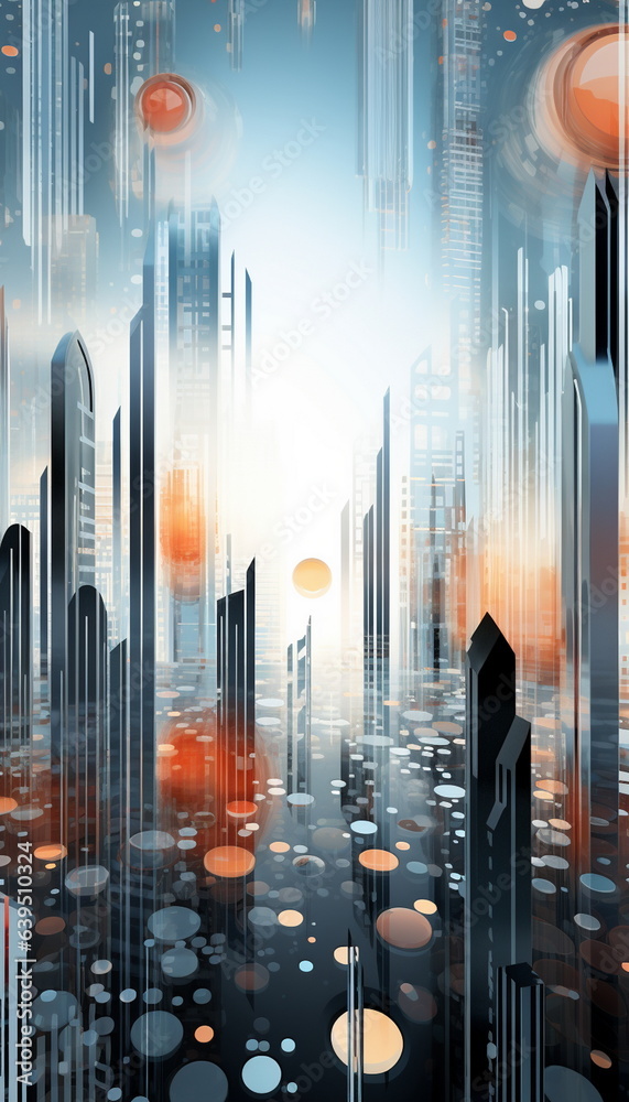 futuristic city of the future