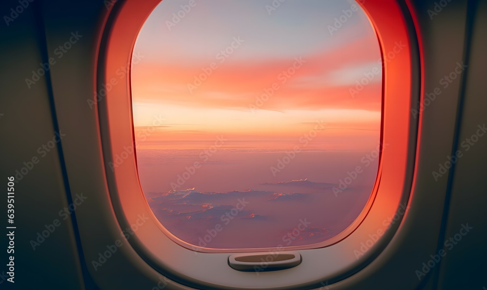 view from flight cabin window view from flight cabin window