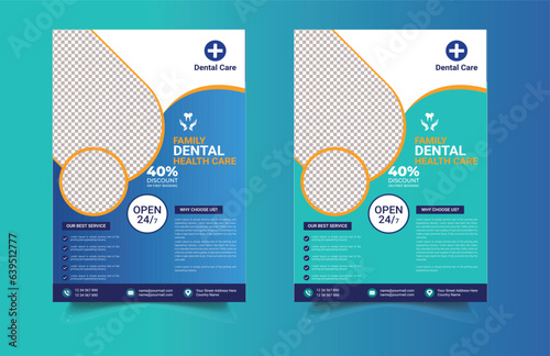 wither brighter fuller smile, dental care flyers template, dental care clinic, medical care health flyer,  Dental Flyer Template