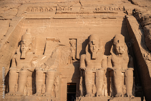 áfrica egipto alto egipto nubia abu simbel jul 10 2023 la gran fiesta de la casa del templo en los templos de las murallas ii en abu simbel photo