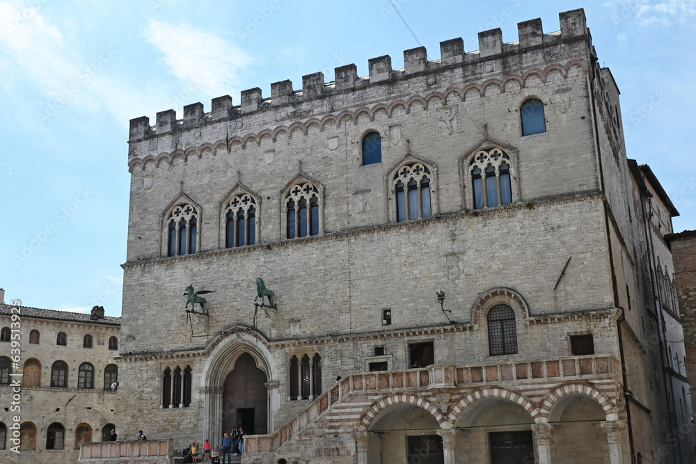 Perugia, il palazzo dei Priori - Umbria	