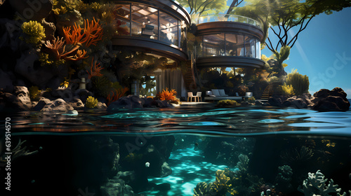 luxury underwater villa