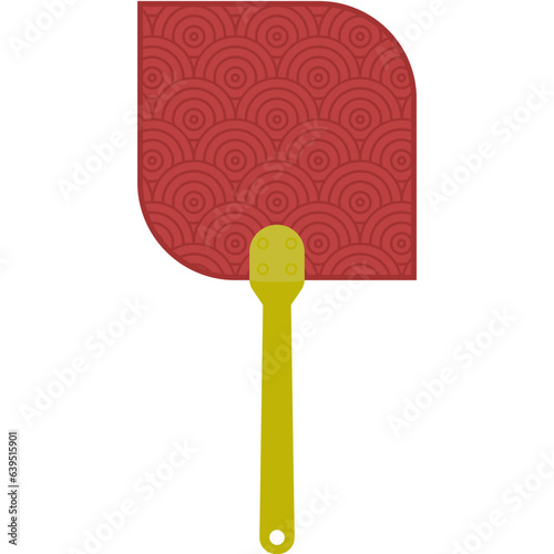 Aesthetic Manual Handle Hand Fan Chuseok Circle Style Collection