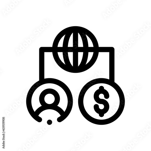 obligation line icon