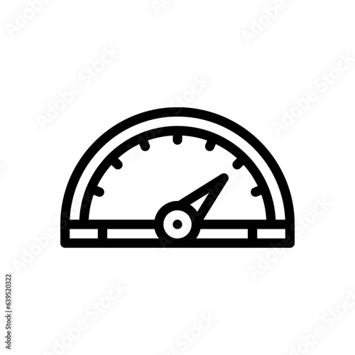 gauge line icon