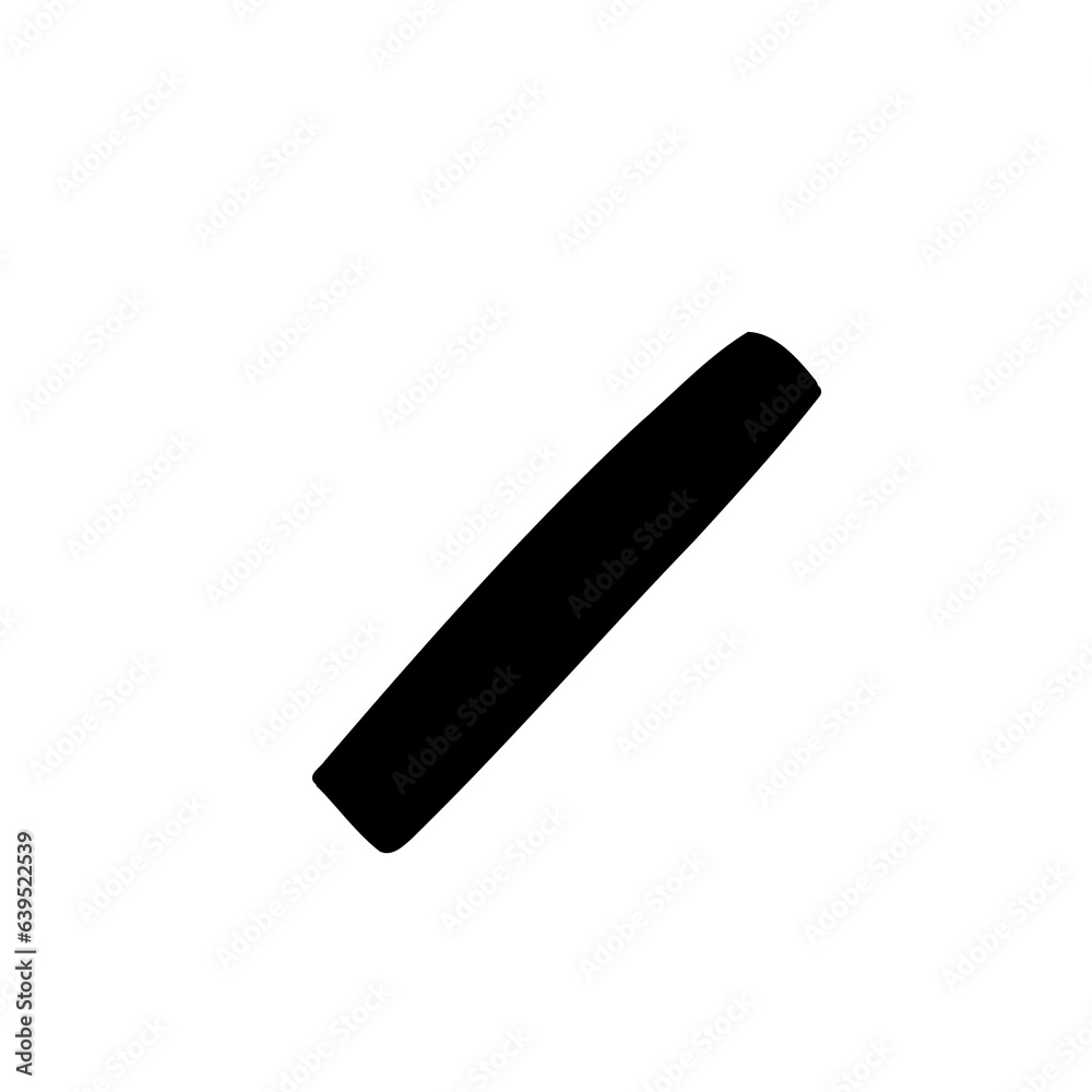 Symbol forward slash black font in childlike style isolated on white background. For font, typography, branding, logo, lettering, education, signboard, alphabet, presentation, paper. Symbol forward slash black font in childlike style isolated on white background. For font, typography, branding, logo, lettering, education, signboard, alphabet, presentation, paper.
