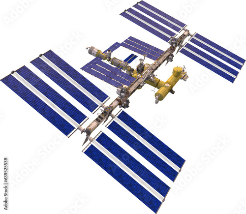Obraz na płótnie iss international space station high detailed w salonie