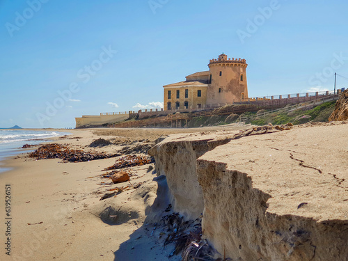 Vega Baja del Segura - La emblemática Torre de la Horadada en la costa del municipio de Pilar de la Horadada photo