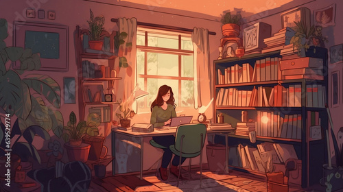 作業部屋（女性）