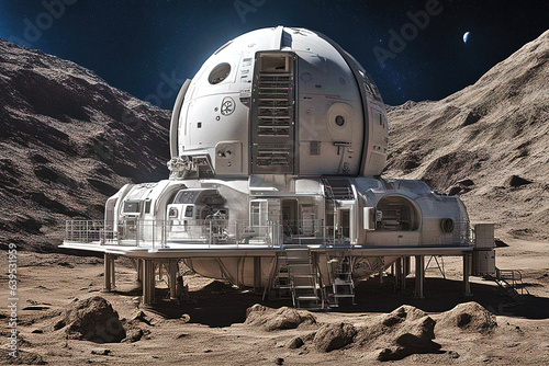 Modern Scientific Station o...