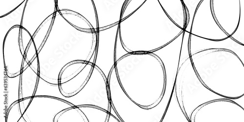 Grunge black texture. Vector background..