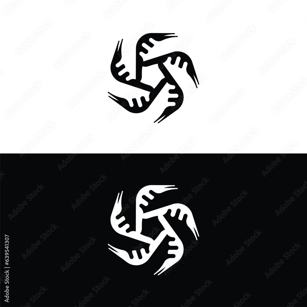 Black and white circle vector logo template design . Circle vector logo template design Black and white circle vector logo template design . Circle vector logo template design