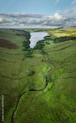 The Cray Reservoir in the Brecon Beacons National Park. photo