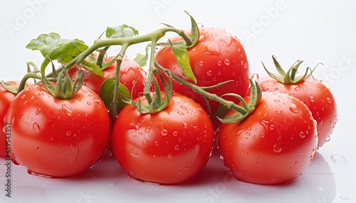 tomato isolated on white © Mladen